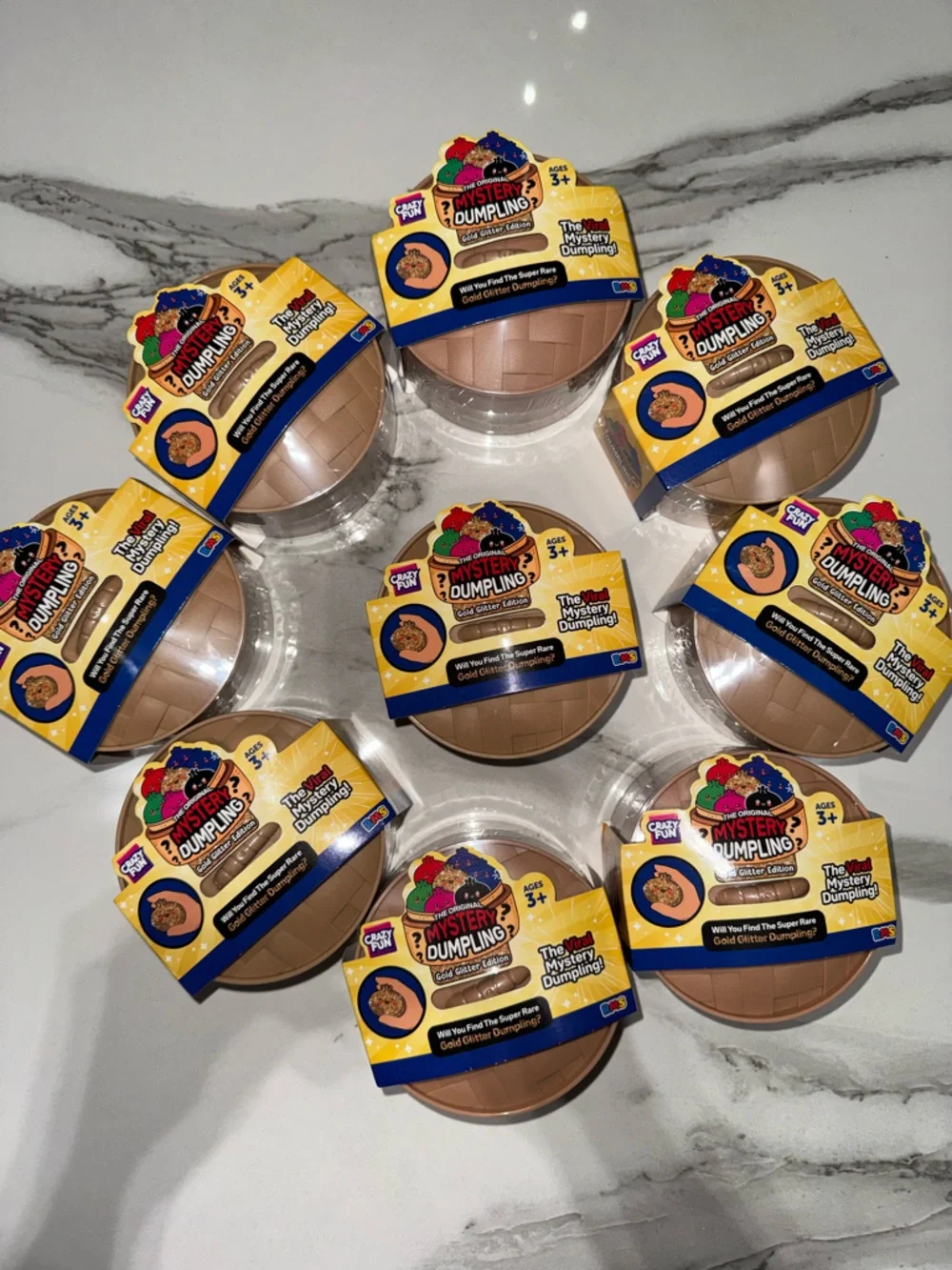 Rama’s Mystery Dumpling Surprise Toy Pack - Gold glitter edition